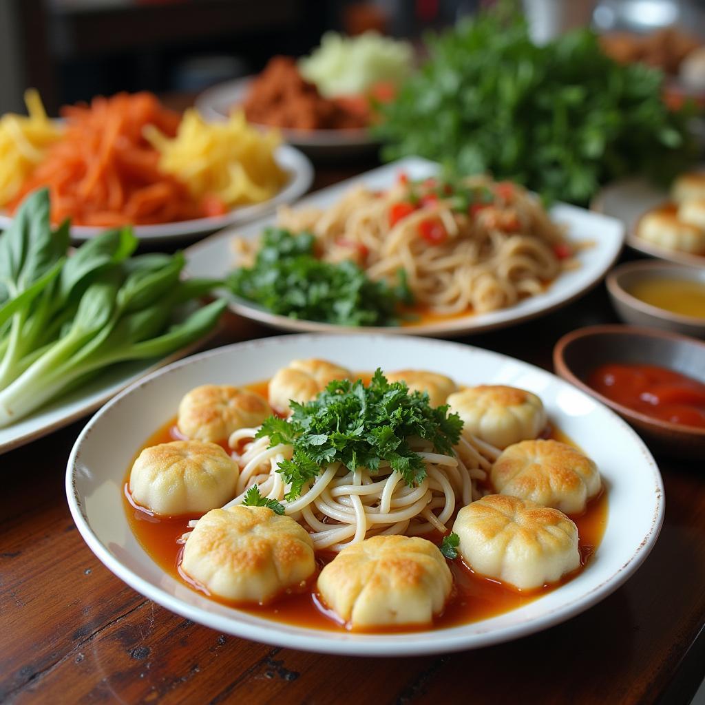 Trải nghiệm ẩm thực đa dạng tại Chợ Hà Tĩnh Nam Hà với các món ăn đường phố hấp dẫn